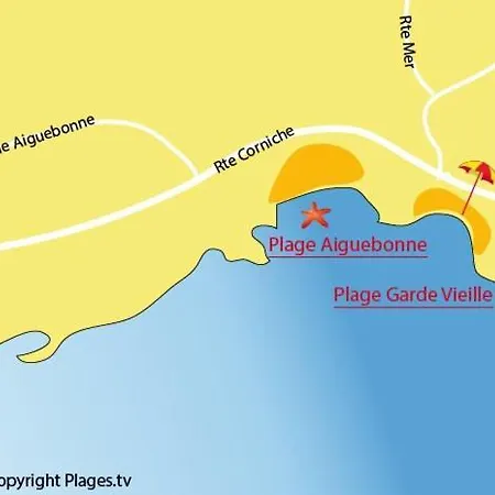 Duplex, Vue Panoramique Sur La Mediterranee, Piscine, Garage Апартаменты